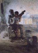 Henry Ossawa Tanner The first lesson oil painting picture wholesale